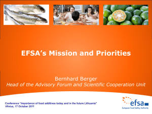 EFSA structure