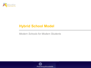 Hybrid School Model Presentation