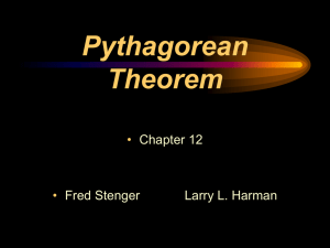Pythagorean Theorem