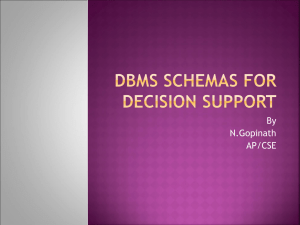 Data Warehouse Schemas: Star, Snowflake, Indexing