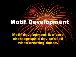 Motif Development