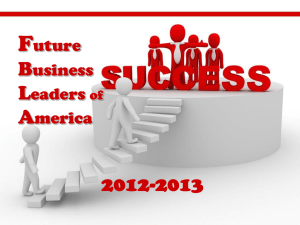 FBLA: Join Future Business Leaders of America