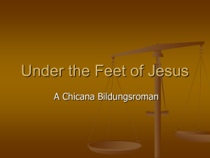 Under the Feet of Jesus