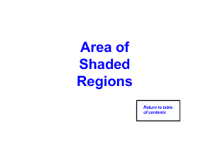Area of Shaded Regions Worksheet: Geometry Practice