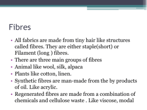 Fibres, Yarns, and Fabrics: An Introduction