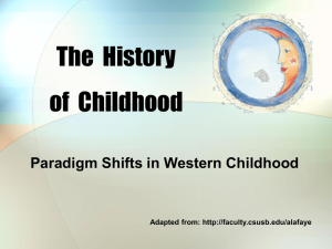 HistoryChildhoodppt