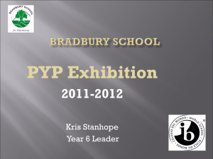 Parent Exhibition Presentation