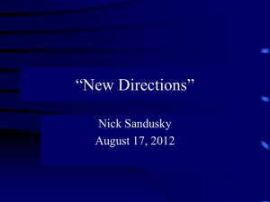 "New Directions" Analysis: Maya Angelou Presentation