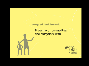 Our vision for every child and young person in Lanarkshire is that