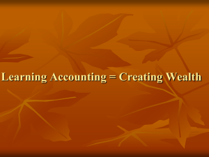 Accounting Equation & Financial Statements Overview