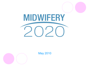 Midwifery 2020: UK Program Overview & Future Directions