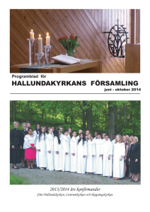 Programblad juni - oktober 2014 (pdf)