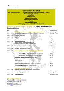 Introduction Day 2014
