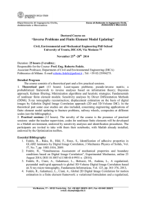 Trento_PhD course_Fedele_program definitive 2014