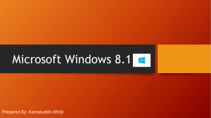 Microsoft Windows 8.1