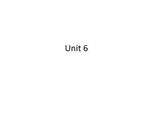 Unit 6