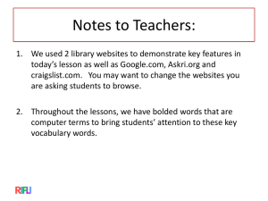Website Basics – Part 2