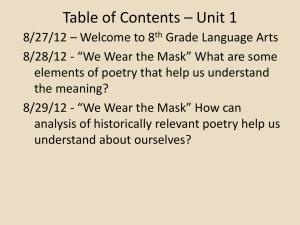 Unit 1 notebook pages