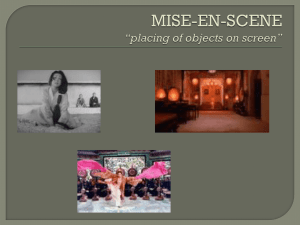 Film Visual Design: Décor, Lighting, Acting & Effects