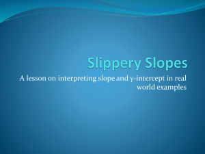 Interpreting Slope & Y-Intercept: Real-World Examples