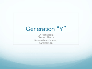 Generation Y - Kansas State University