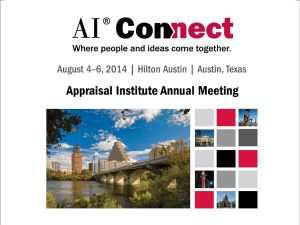 Pit Falls - Appraisal Institute