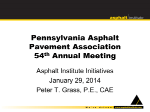 Tack Coat Best Practices - Pennsylvania Asphalt Pavement