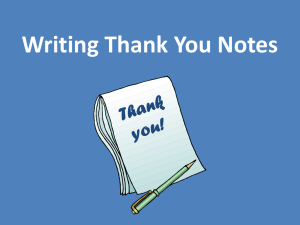Thank You