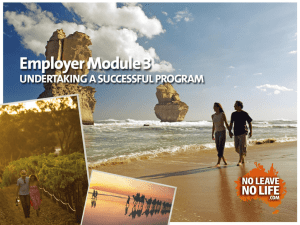Module3.ppt - Tourism Australia