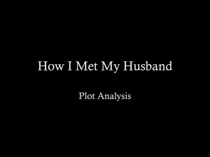 "How I Met My Husband" Plot Analysis Study Guide