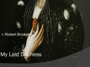 My Last Duchess 2