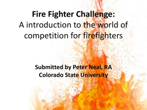 The Firefighter Combat Challenge