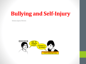 Presentation slides: Bullying and Self