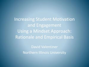 Mindset theory and social anxiety