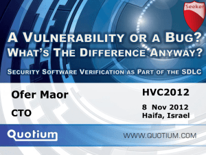 Application Security 101