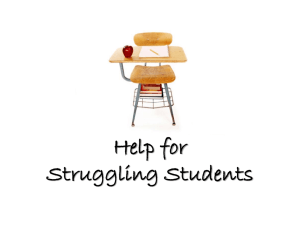 RTI for Struggling Students: A Guide to Intervention Tiers