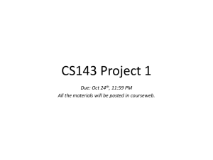 Project 1