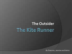 The Outsider in The Kite Runner: Character Analysis