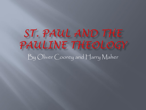 Final St Paul powerpoint - JoeysExtensionRECollaboration
