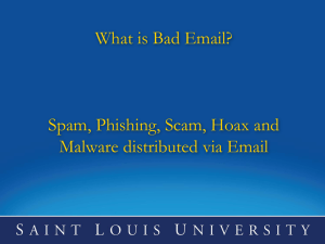 What is Bad Email?