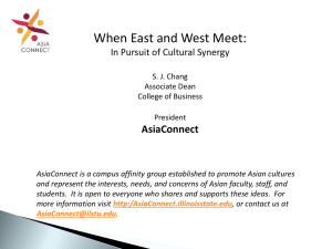 When East and West Meet - AsiaConnect | Illinois State