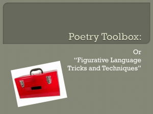 Poetry Toolbox: