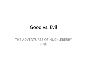 Good vs. Evil