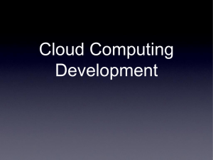 Cloud Computing Development