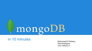 MongoDB - Jordi Torres