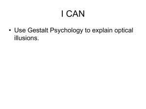Gestalt Psychology & Optical Illusions: A Visual Guide