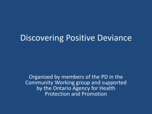 discovering-pd-slides-deck - Canadian Positive Deviance