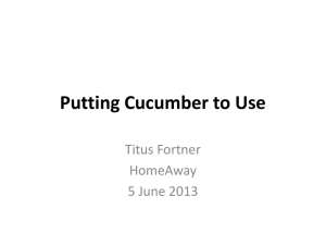 Cucumber-AgileAustin