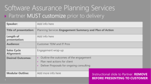 Engagement Wrap-Up Presentation