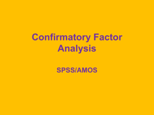 CFA-AMOS